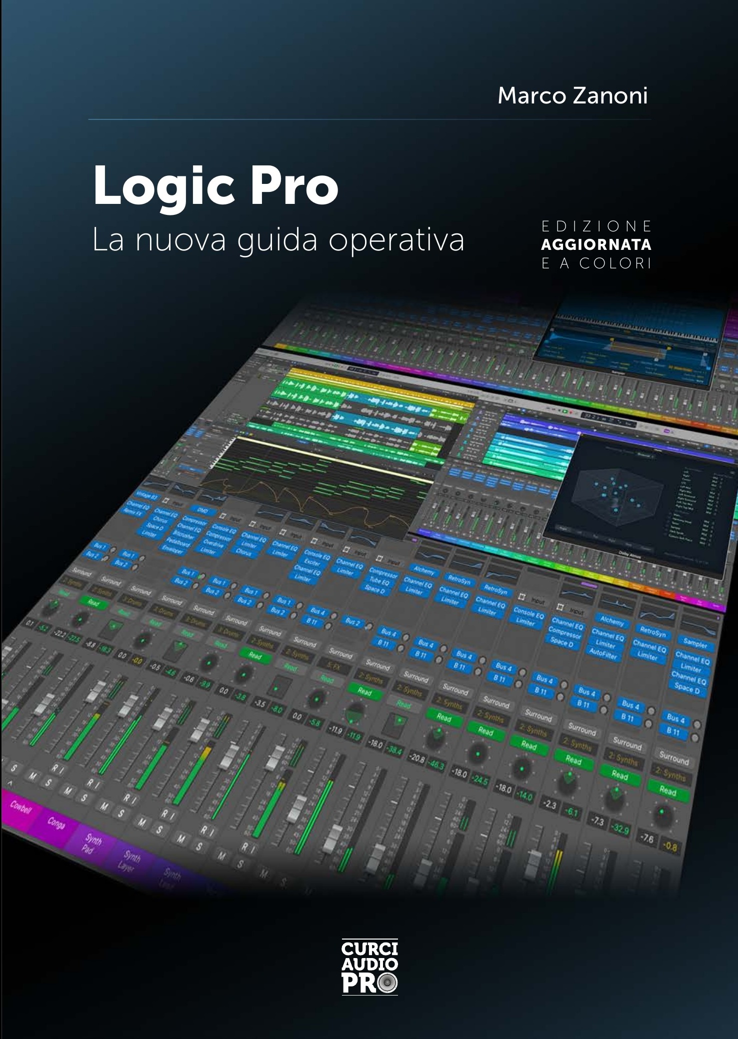 Copertina di Logic Pro — La nuova guida operativa di Marco Zanoni